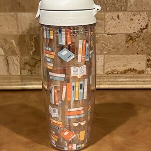 Tervis Book Design Tumbler with White Lid